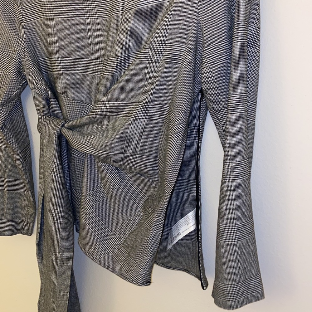 Zara Houndstooth Top - Picture 9 of 9